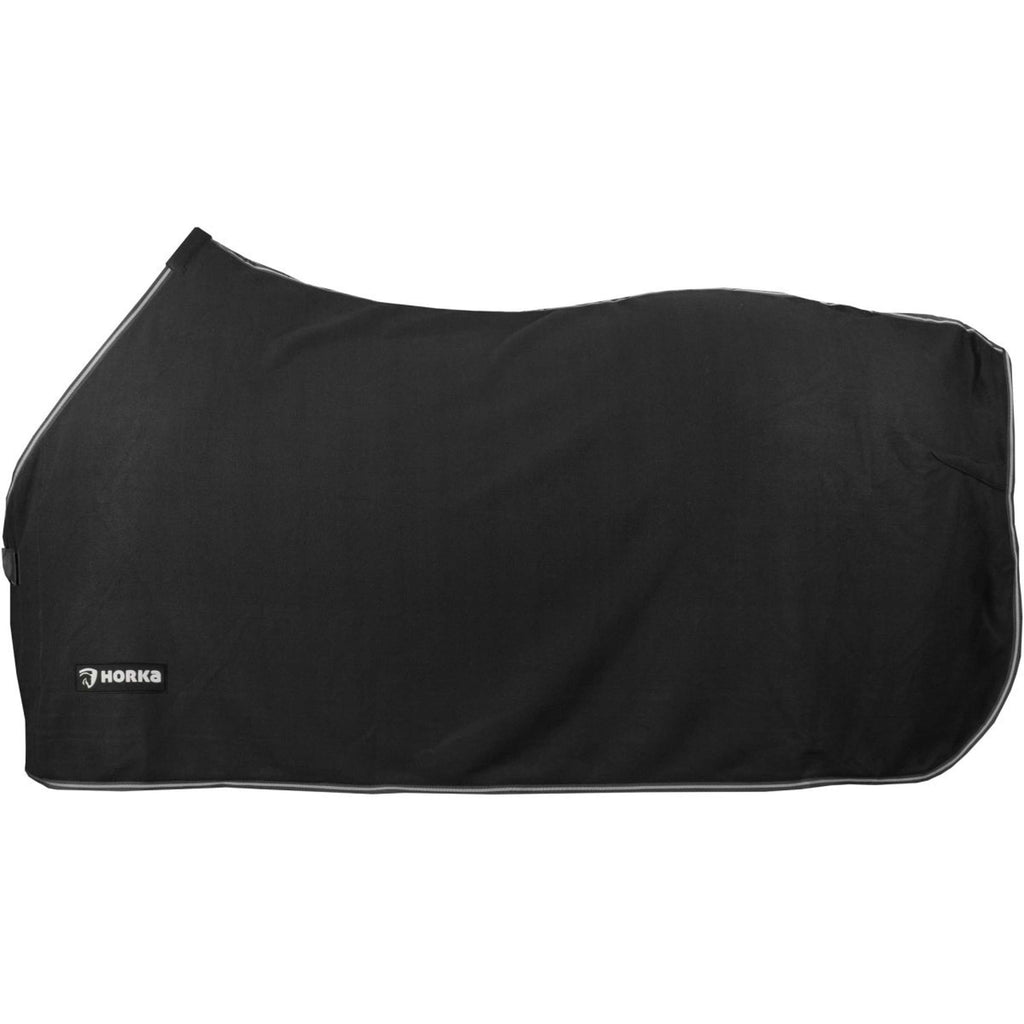 HORKA Coperta antisudore Economy Fleece Nero