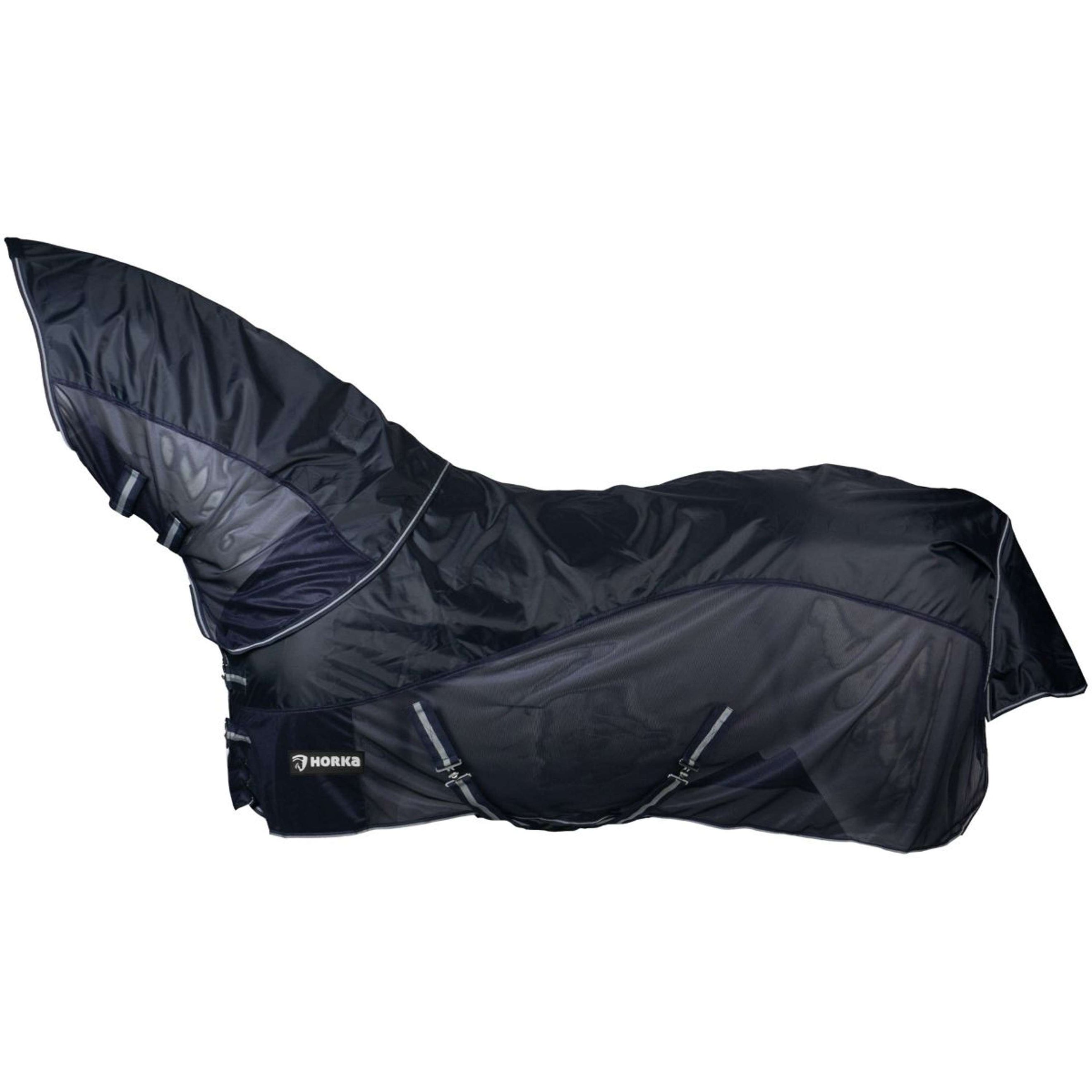 HORKA Coperta Antimosche Vlliegendeken Combi Rain Blu HORKA Coperta Antimosche Vlliegendeken Combi Rain Blu