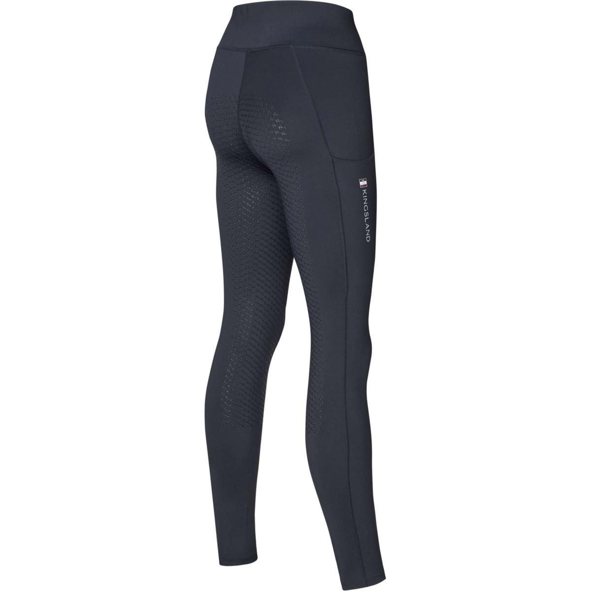 Kingsland Leggings da Equitazione Classic Full Grip Navy