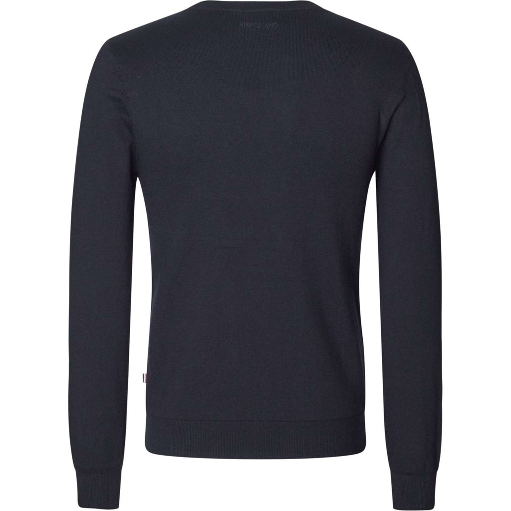 Kingsland Pullover Classic O-Neck Uomini Navy
