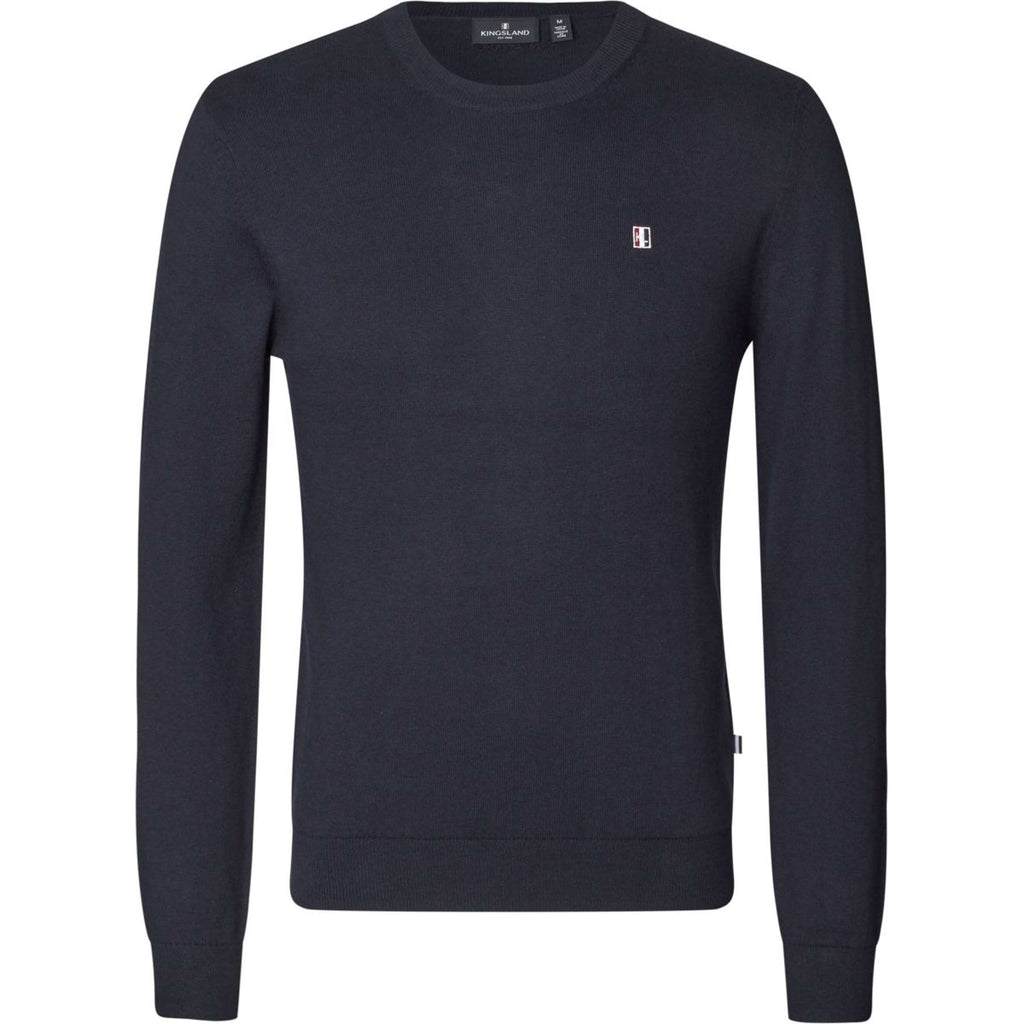 Kingsland Pullover Classic O-Neck Uomini Navy