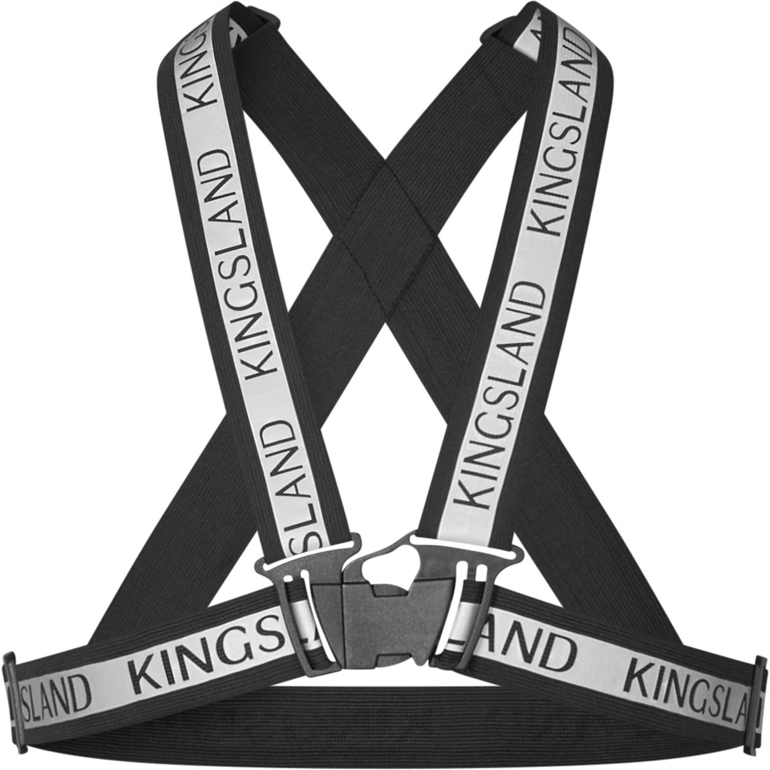 Kingsland Gilet Riflettente Classic Riflessione Nero Kingsland Gilet Riflettente Classic Riflessione Nero