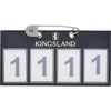 Kingsland Startnummer Classic 4 Numeri Navy