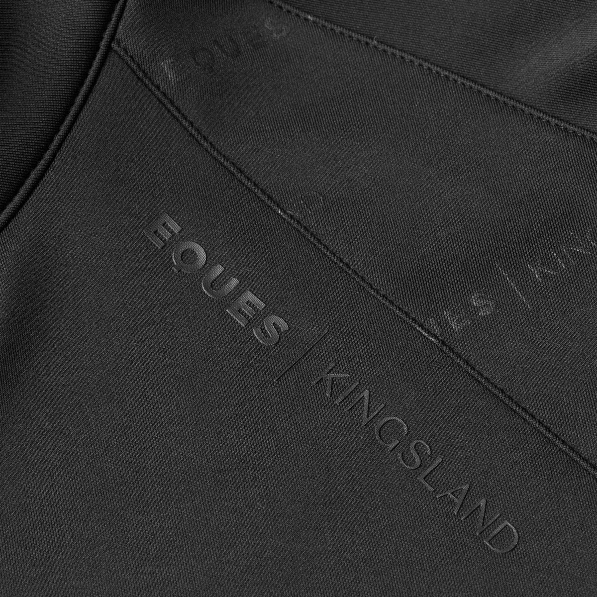 Kingsland X Eques Gilet in Pile Magnus Nero