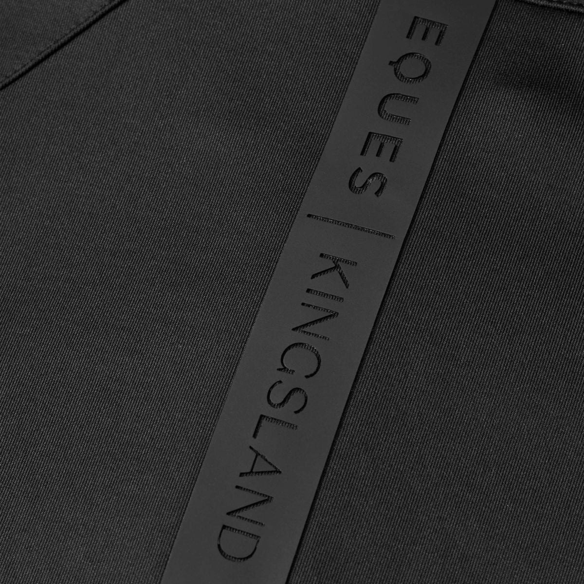 Kingsland X Eques Gilet in Pile Magnus Nero