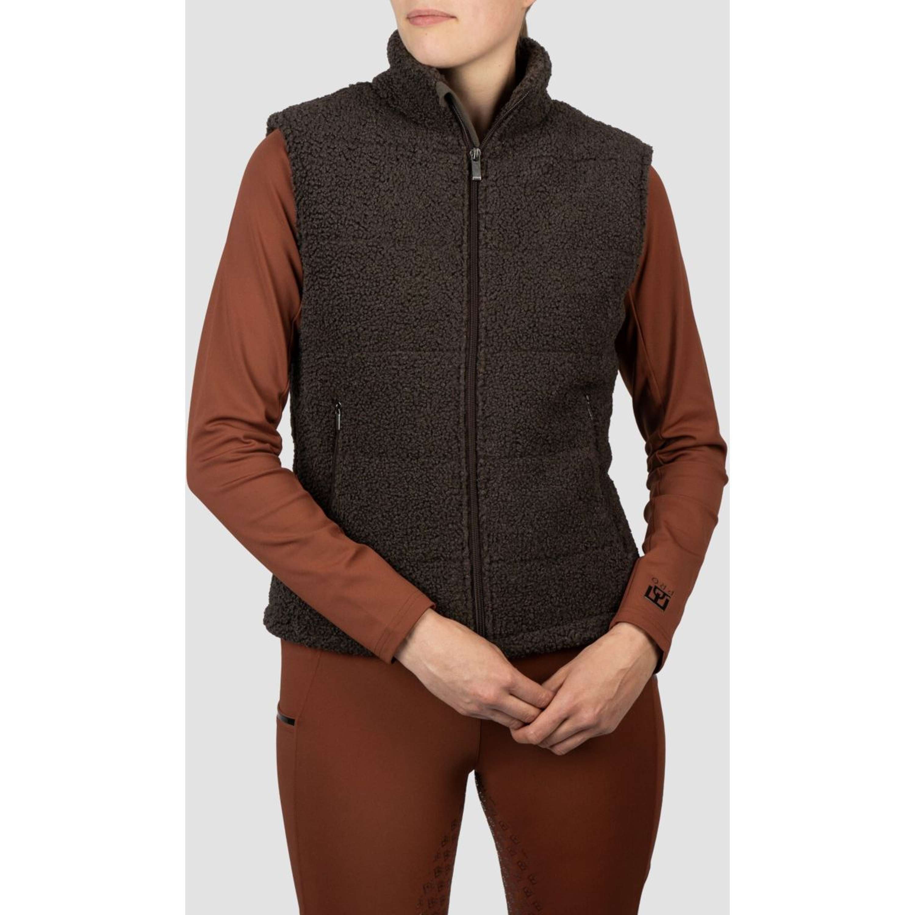EQPRO Gilet Charlotte Cioccolato