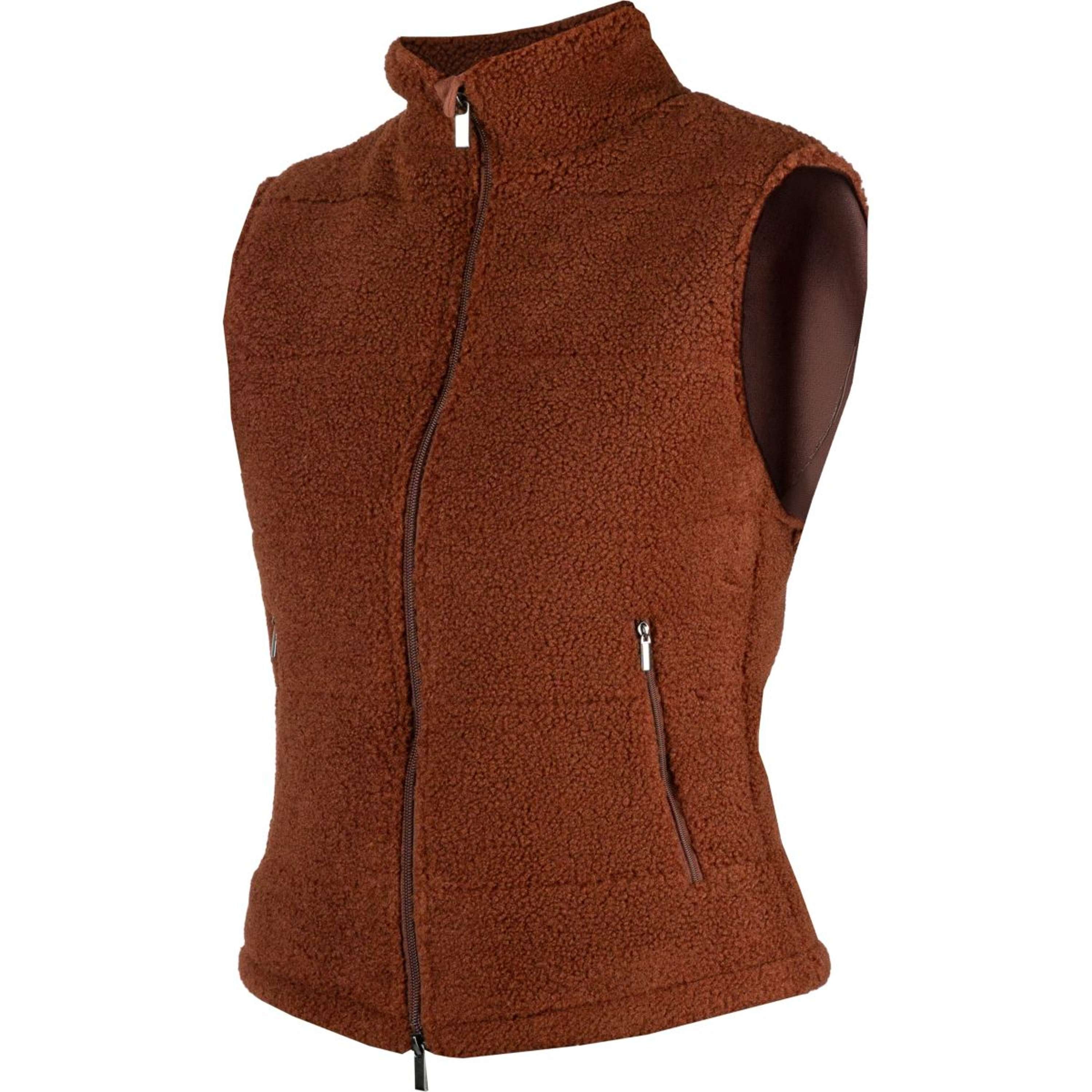 EQPRO Gilet Charlotte Burnt Umber