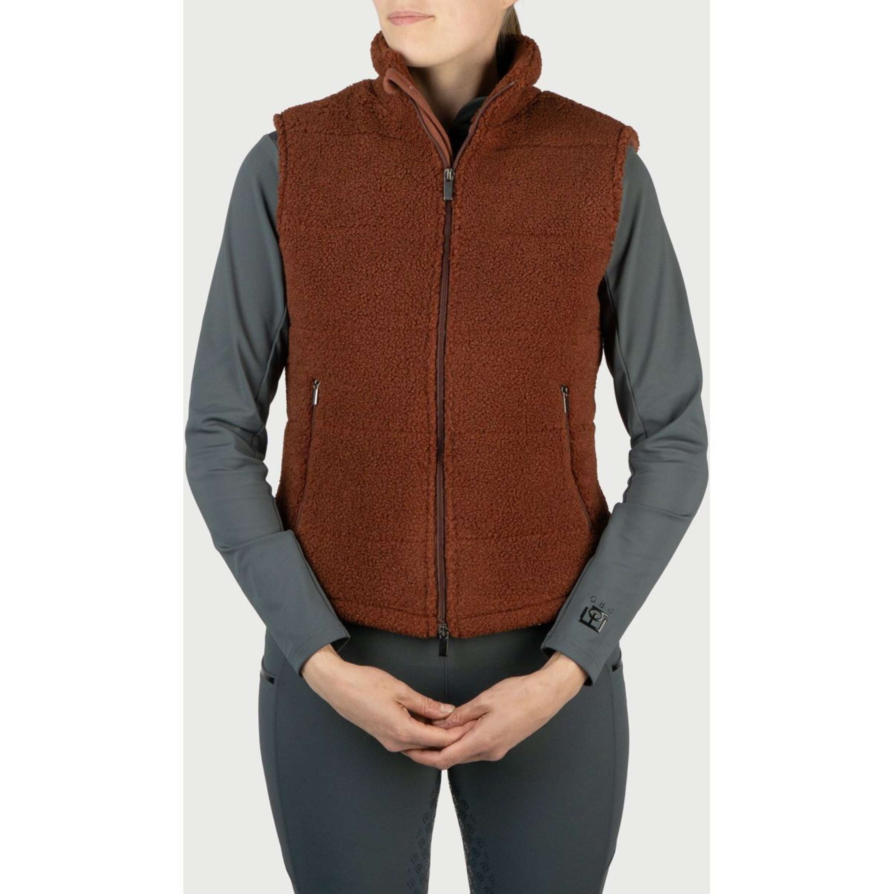 EQPRO Gilet Charlotte Burnt Umber