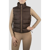 HORKA Gilet Daphne Cioccolato Fondente