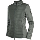 EQPRO Felpa con cappuccio e zip Geneviève Shadow Steel