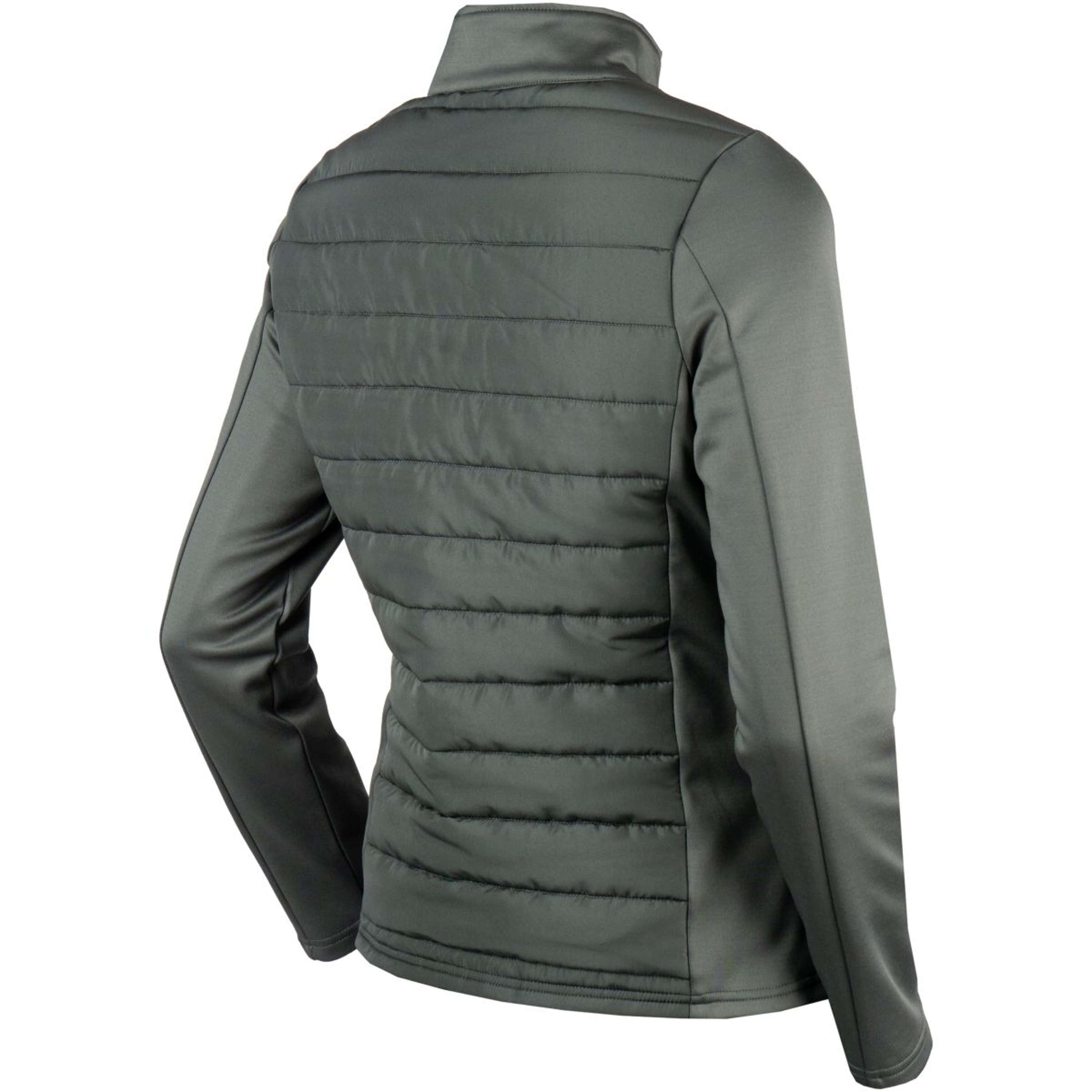 EQPRO Felpa con cappuccio e zip Geneviève Shadow Steel