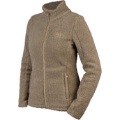 HORKA Felpa con cappuccio e zip Teddy Francesca Mokka