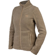 HORKA Felpa con cappuccio e zip Teddy Francesca Mokka