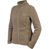 HORKA Felpa con cappuccio e zip Teddy Francesca Mokka