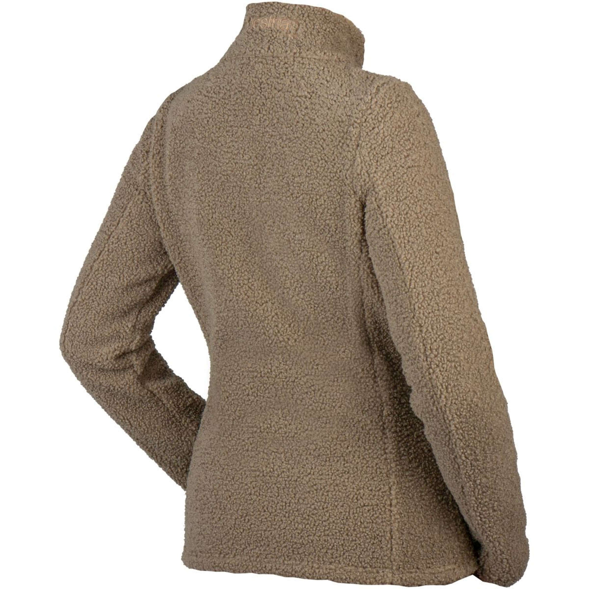 HORKA Felpa con cappuccio e zip Teddy Francesca Mokka