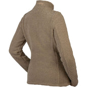 HORKA Felpa con cappuccio e zip Teddy Francesca Mokka