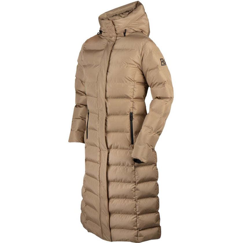 HORKA Cappotto Lungo Puffer Eloise Mokka