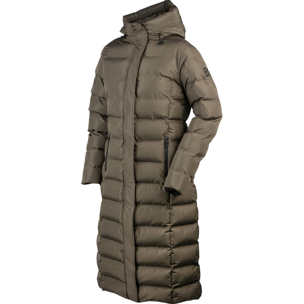 HORKA Cappotto Lungo Puffer Eloise Espresso