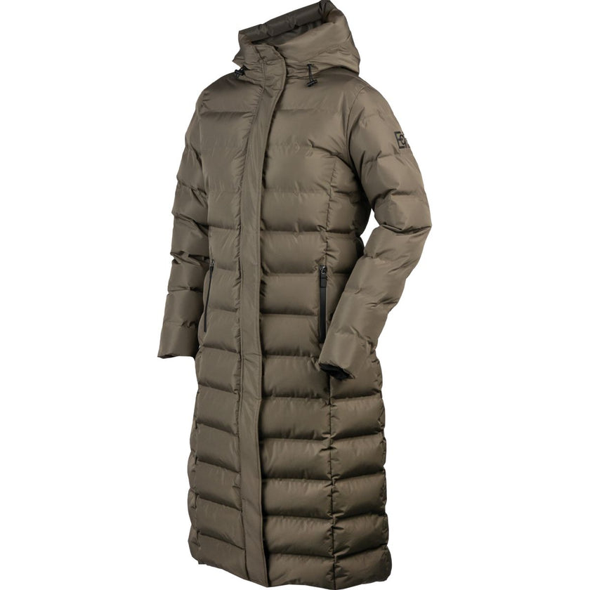 HORKA Cappotto Lungo Puffer Eloise Espresso