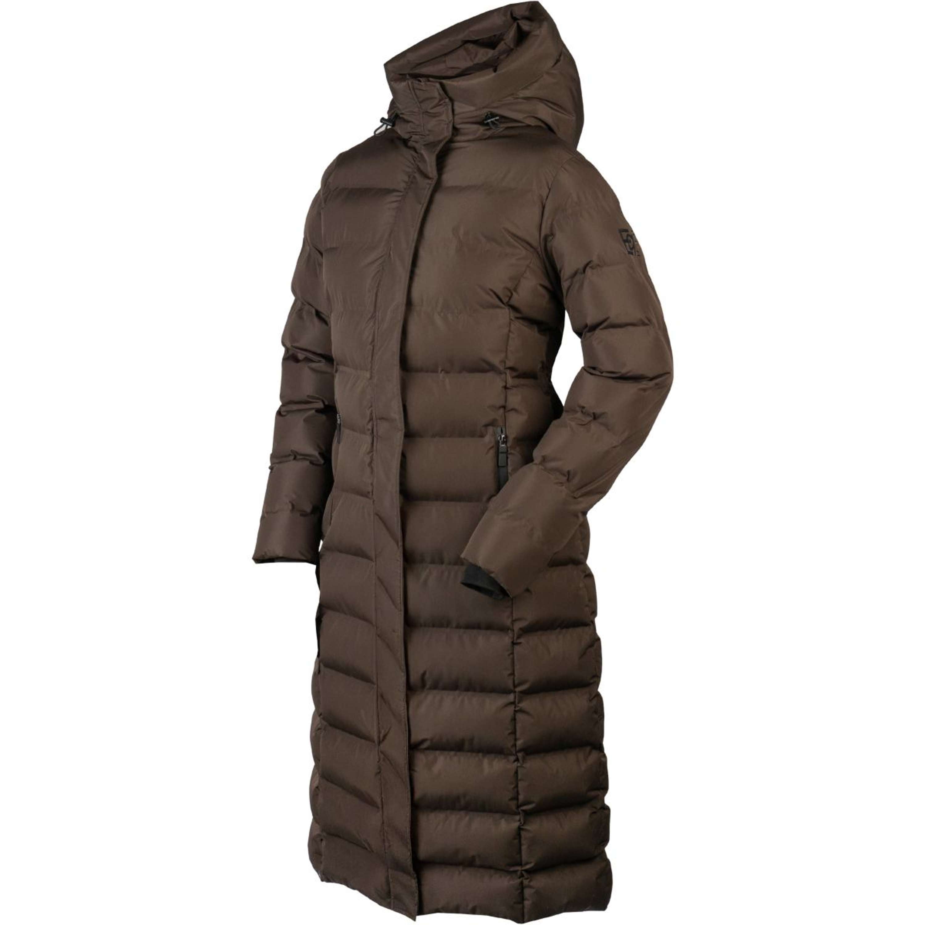 EQPRO Piumino Lungo Eloise Cioccolato