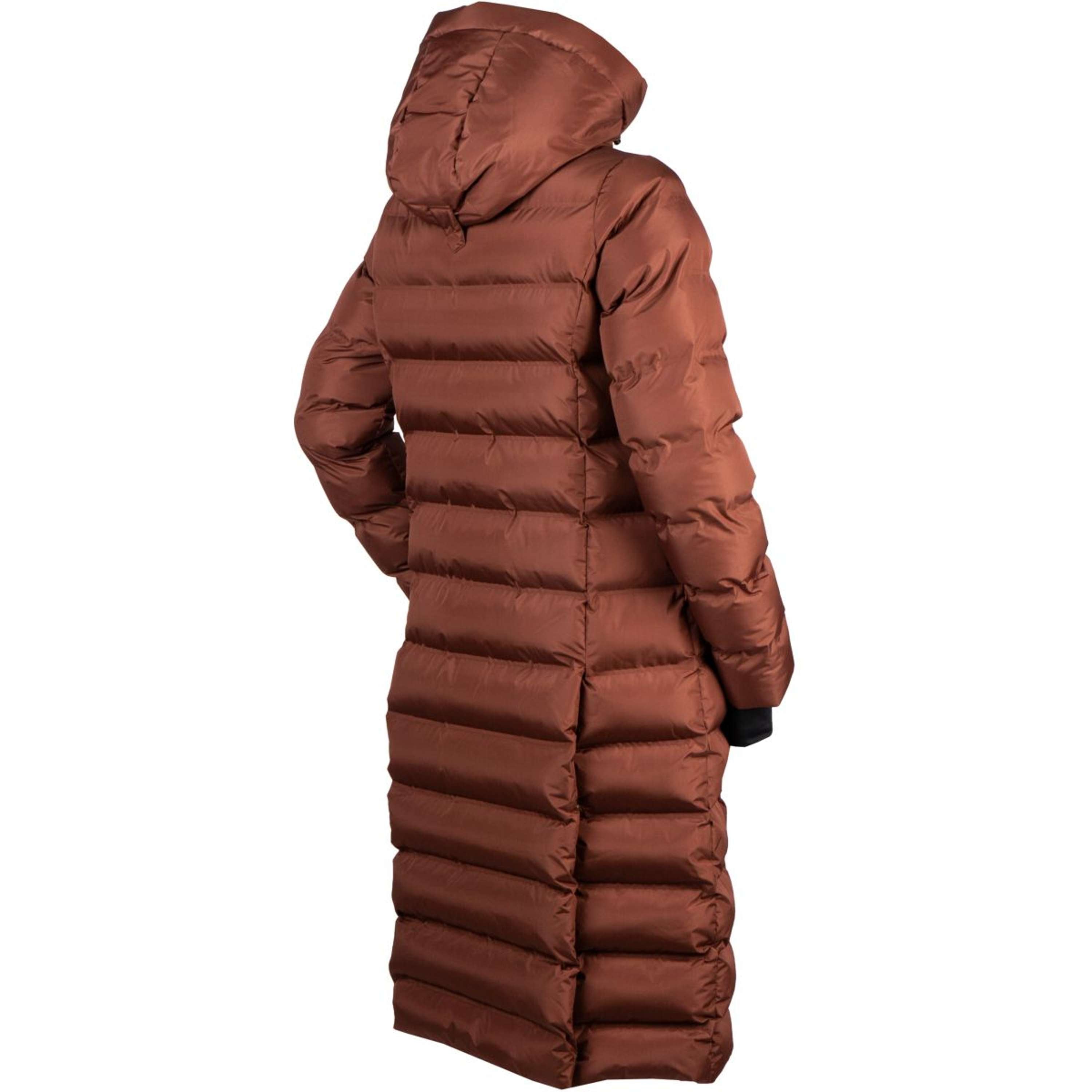 EQPRO Piumino Lungo Eloise Burnt Umber