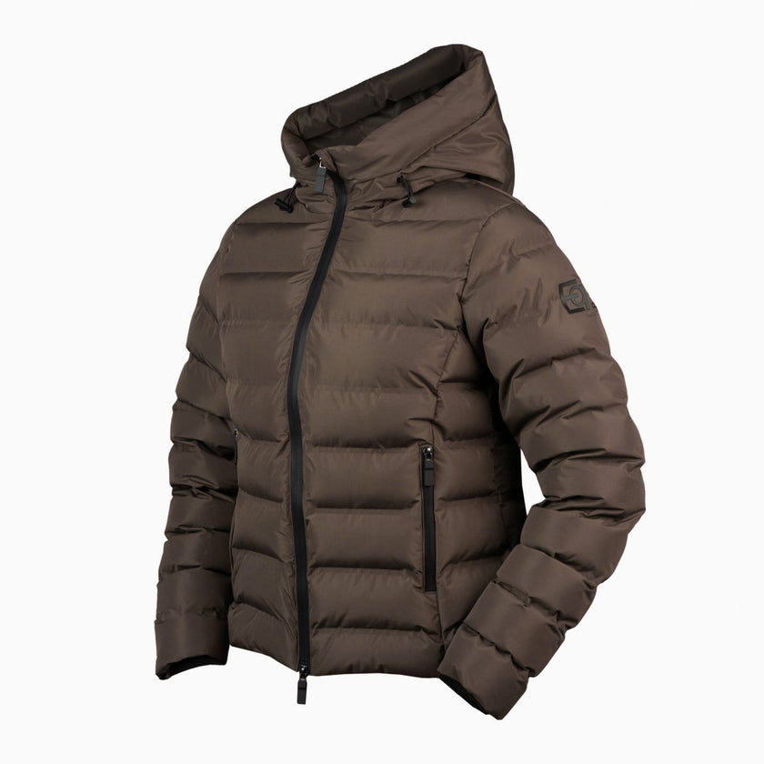 HORKA Giacca Puffer Penelope Cioccolato Fondente