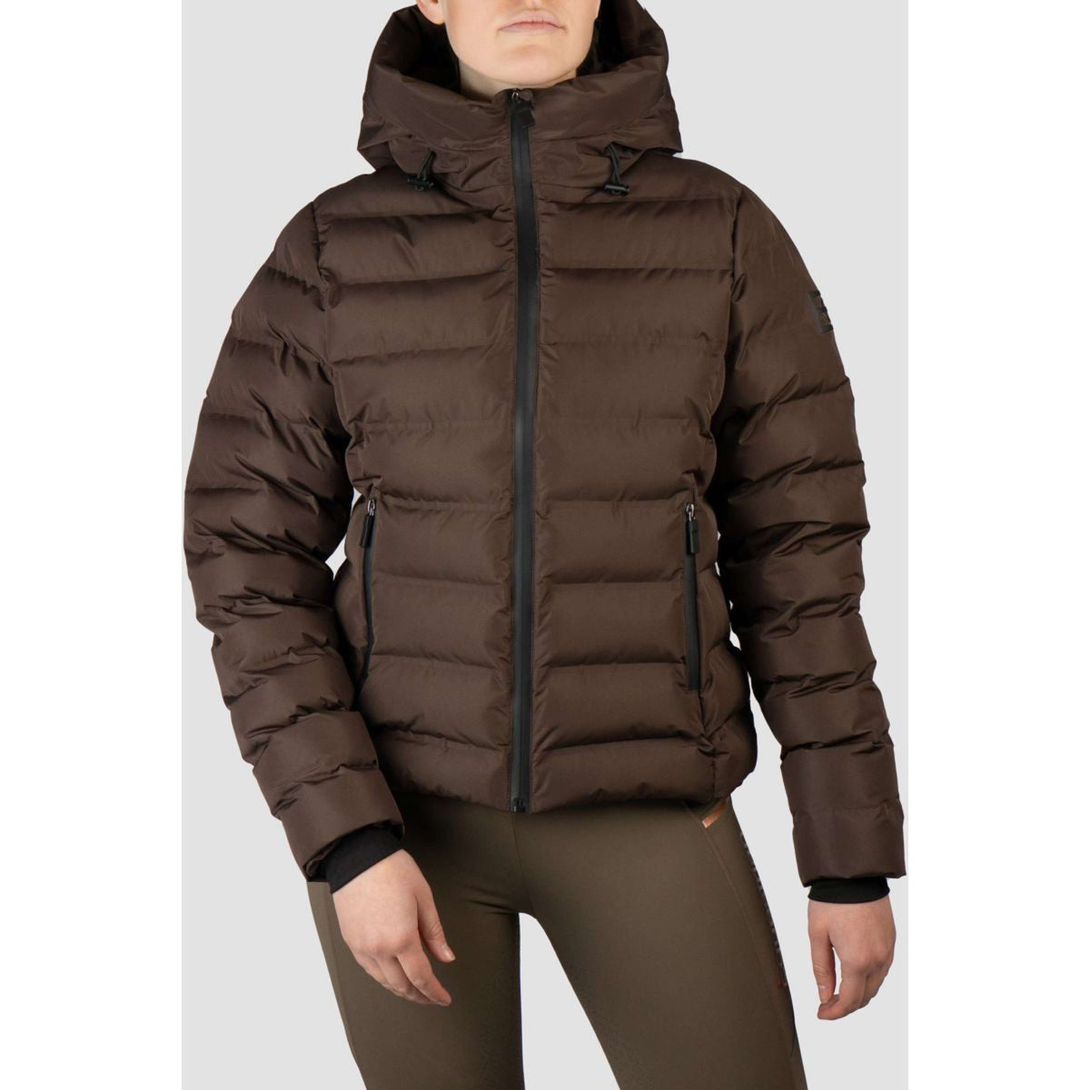 HORKA Giacca Puffer Penelope Cioccolato Fondente