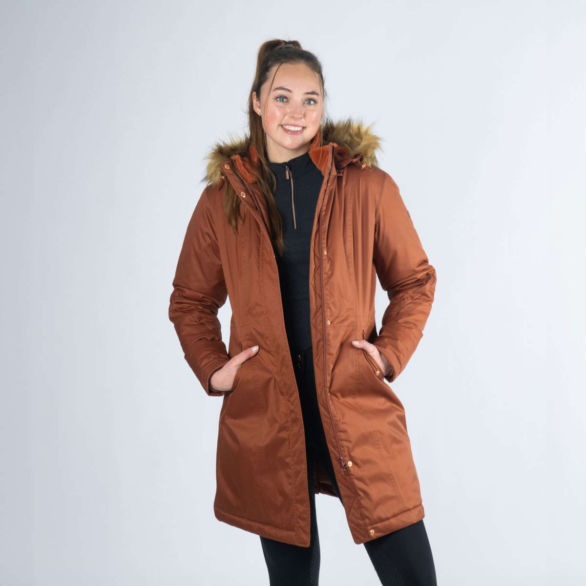 HORKA Cappotto Lungo Typhoon Ginger