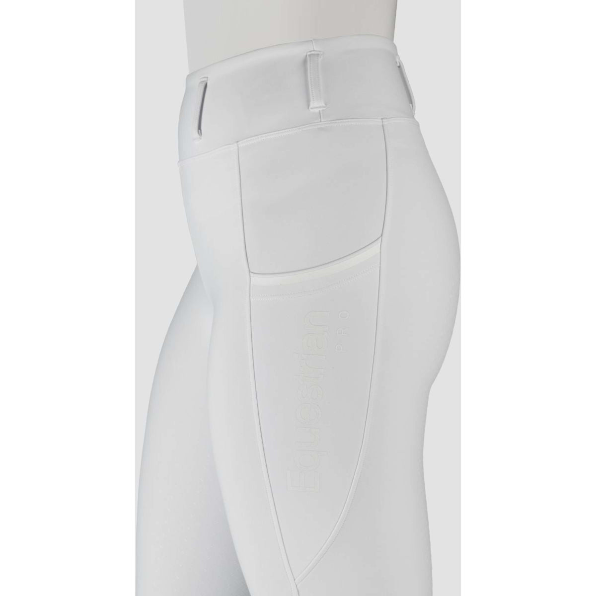 HORKA Leggings da Equitazione Perfection Bianco