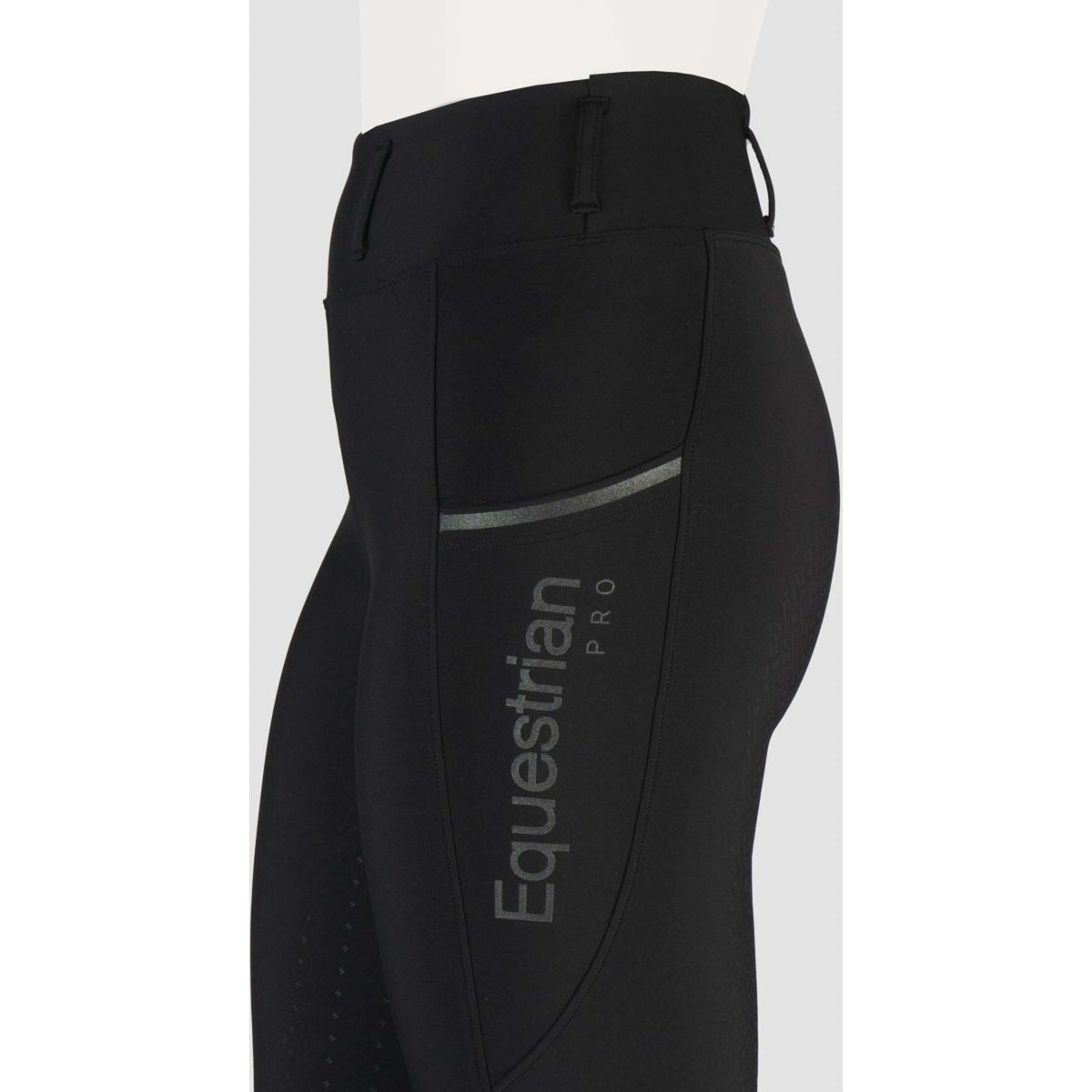 HORKA Leggings da Equitazione Perfection Nero