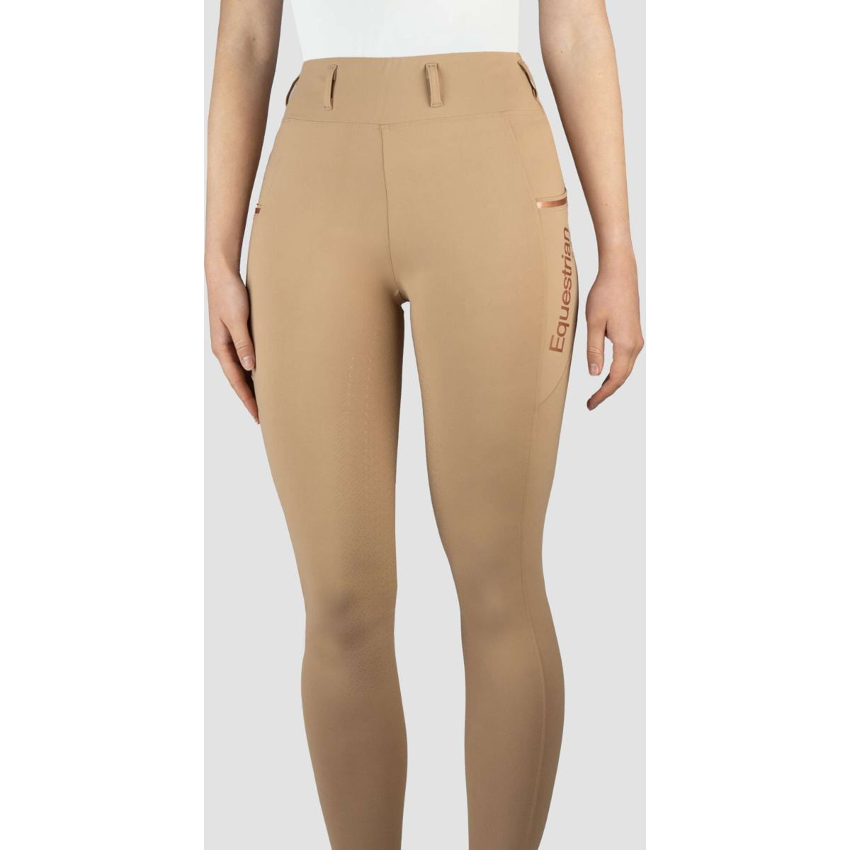 HORKA Leggings da Equitazione Mindy Mokka