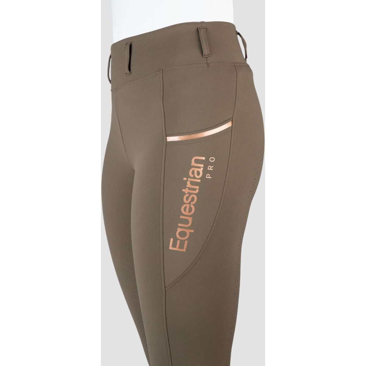 HORKA Leggings da Equitazione Mindy Espresso