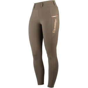 HORKA Leggings da Equitazione Mindy Espresso