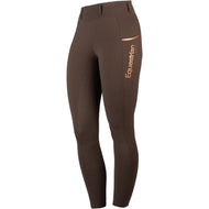 HORKA Leggings da Equitazione Mindy Cioccolato Fondente