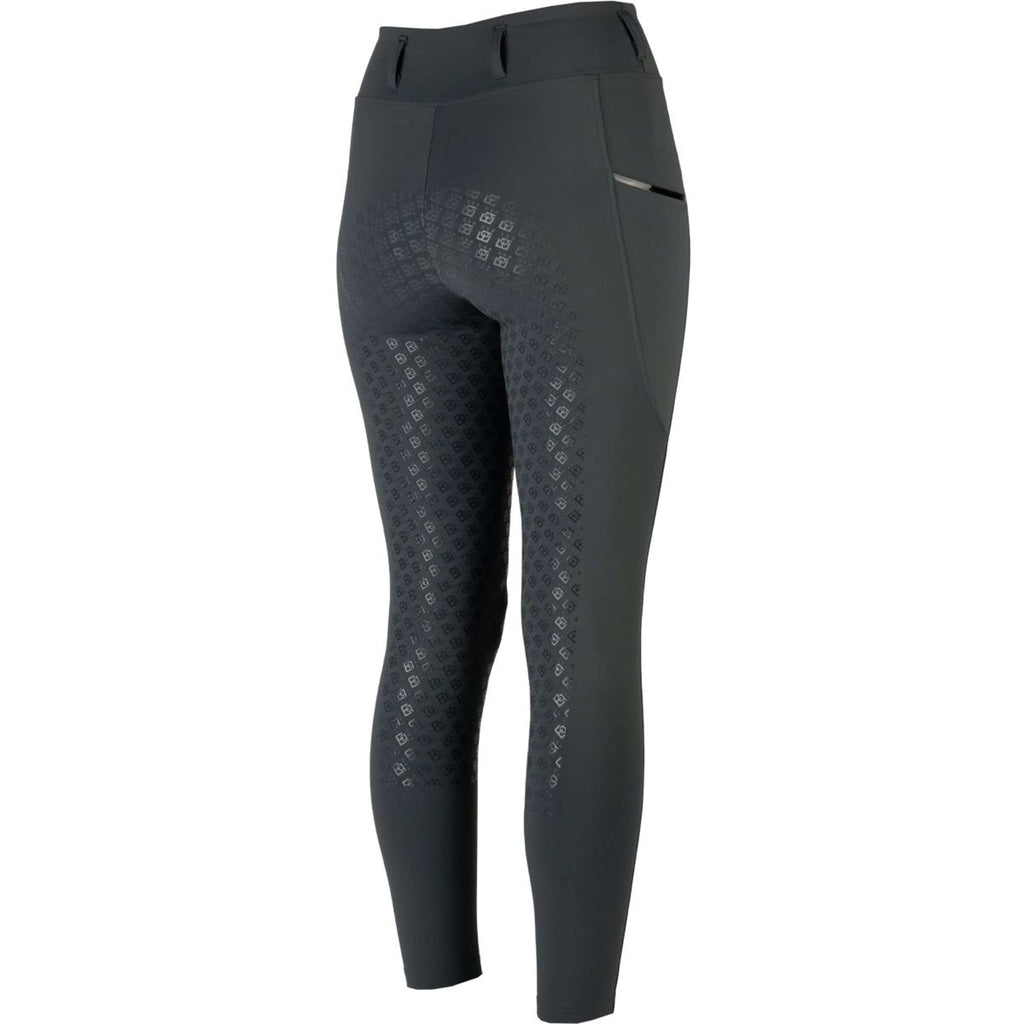 EQPRO Leggings da Equitazione Mindy Full Grip Shadow Steel