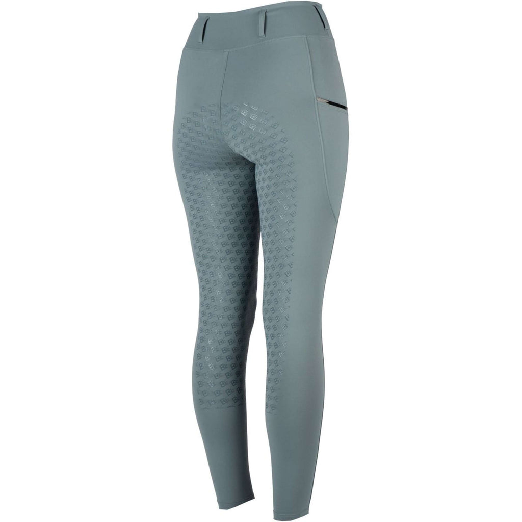 EQPRO Leggings da Equitazione Mindy Full Grip Blue Mist