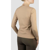 HORKA Shirt Emily Maniche Lunghe Mokka
