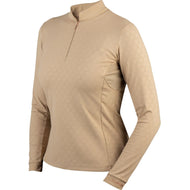 HORKA Shirt Emily Maniche Lunghe Mokka
