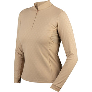 HORKA Shirt Emily Maniche Lunghe Mokka