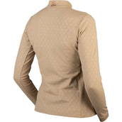 HORKA Shirt Emily Maniche Lunghe Mokka