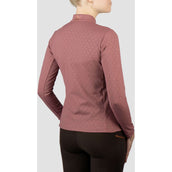 HORKA Shirt Emily Maniche Lunghe Deep Ruby