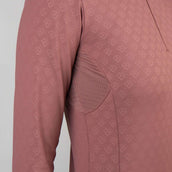 HORKA Shirt Emily Maniche Lunghe Deep Ruby