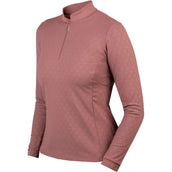 HORKA Shirt Emily Maniche Lunghe Deep Ruby