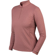 HORKA Shirt Emily Maniche Lunghe Deep Ruby