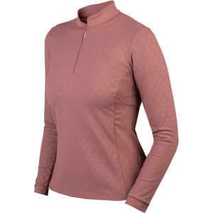 HORKA Shirt Emily Maniche Lunghe Deep Ruby