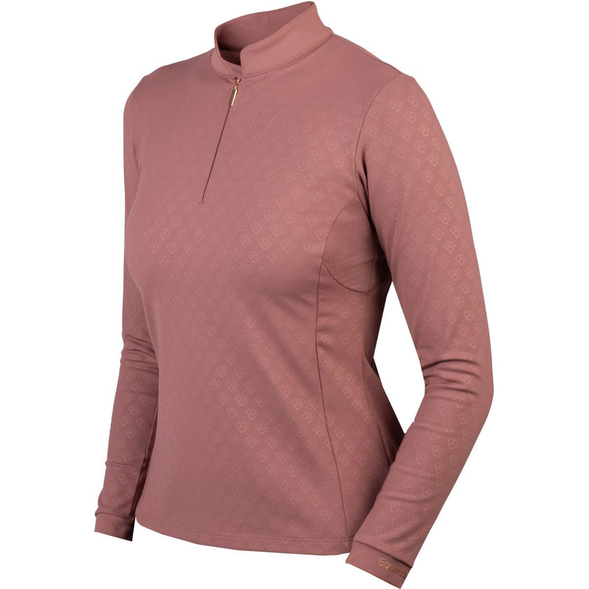 HORKA Shirt Emily Maniche Lunghe Deep Ruby
