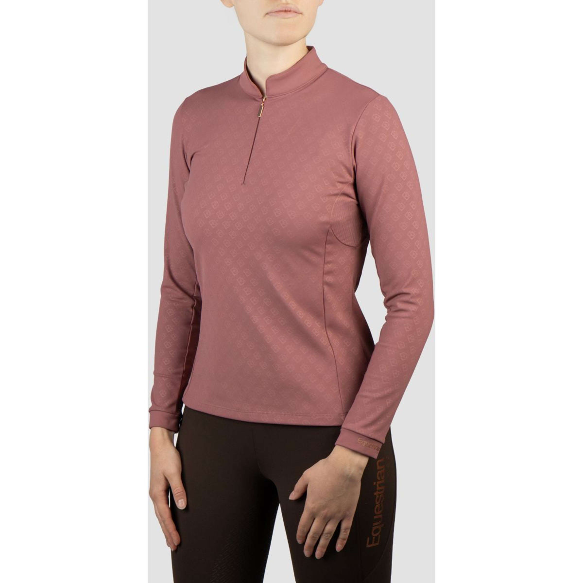 HORKA Shirt Emily Maniche Lunghe Deep Ruby