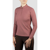 HORKA Shirt Emily Maniche Lunghe Deep Ruby