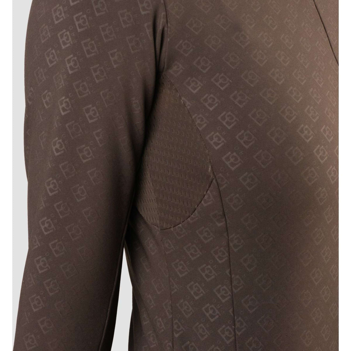HORKA Shirt Emily Maniche Lunghe Cioccolato Fondente