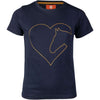 Red Horse Maglietta Toppie Bambini Blu/Rosa